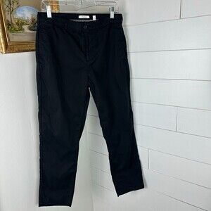 Billy Reid Chino Pants Black Cotton Stretch Womens Size 6